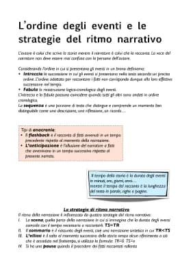 Know L’ordine degli eventi e le strategie del ritmo narrativo thumbnail