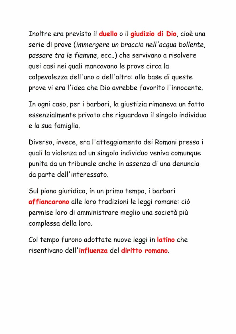 I Regni Romano-Barbarici
Dopo la fine dell'impero romano d'Occidente l'Europa
appariva estremamente frammentata.
Alla fine del V secolo, tut