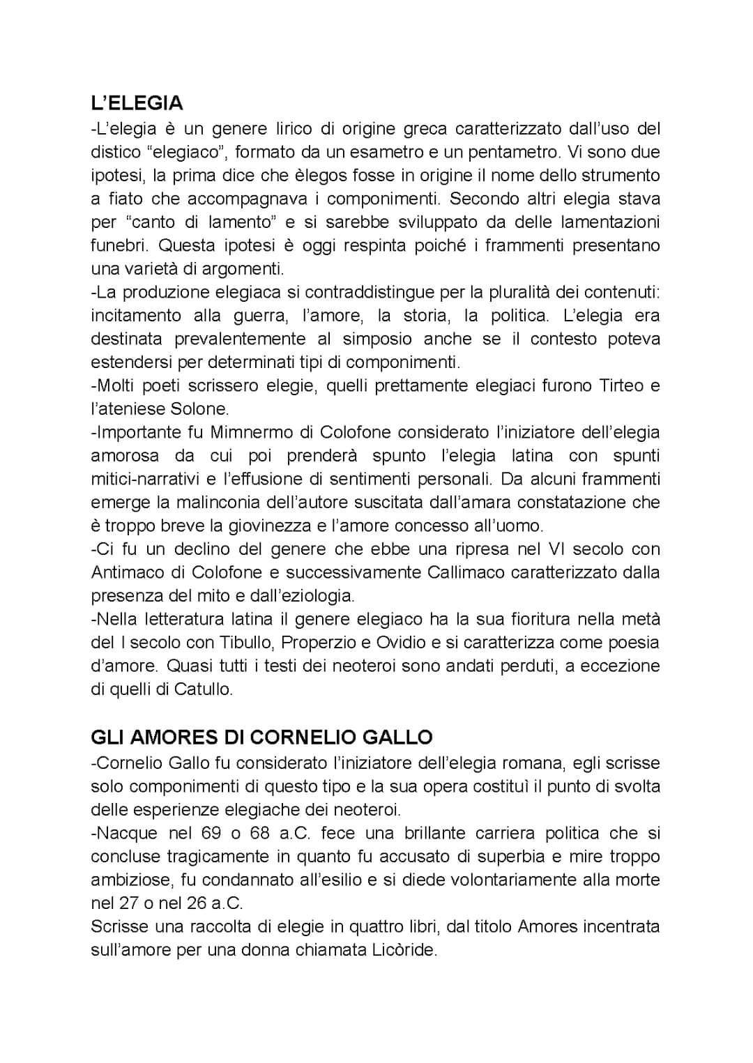 Tibullo e Properzio