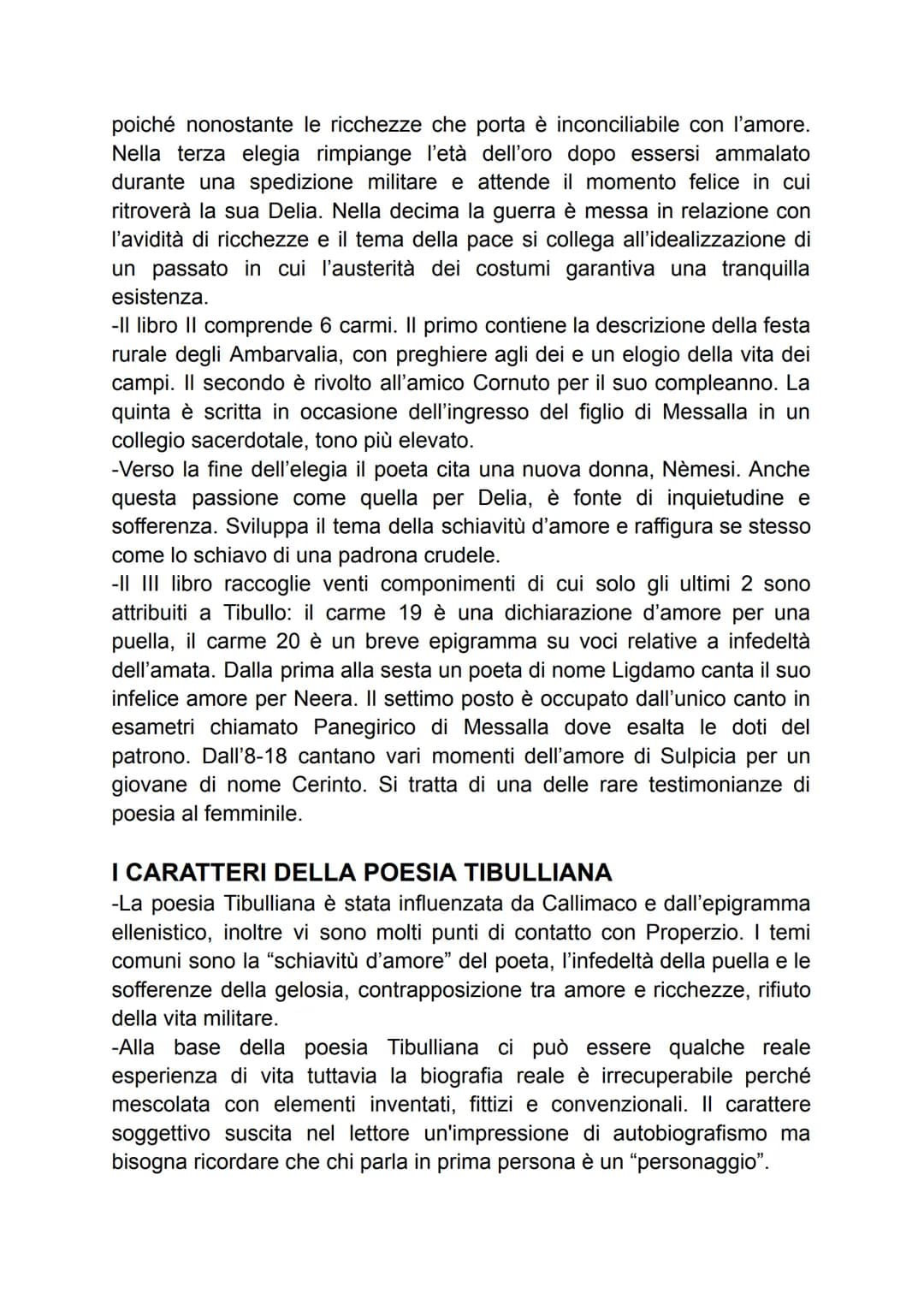 L'ELEGIA
-L'elegia è un genere lirico di origine greca caratterizzato dall'uso del
distico "elegiaco", formato da un esametro e un pentametr