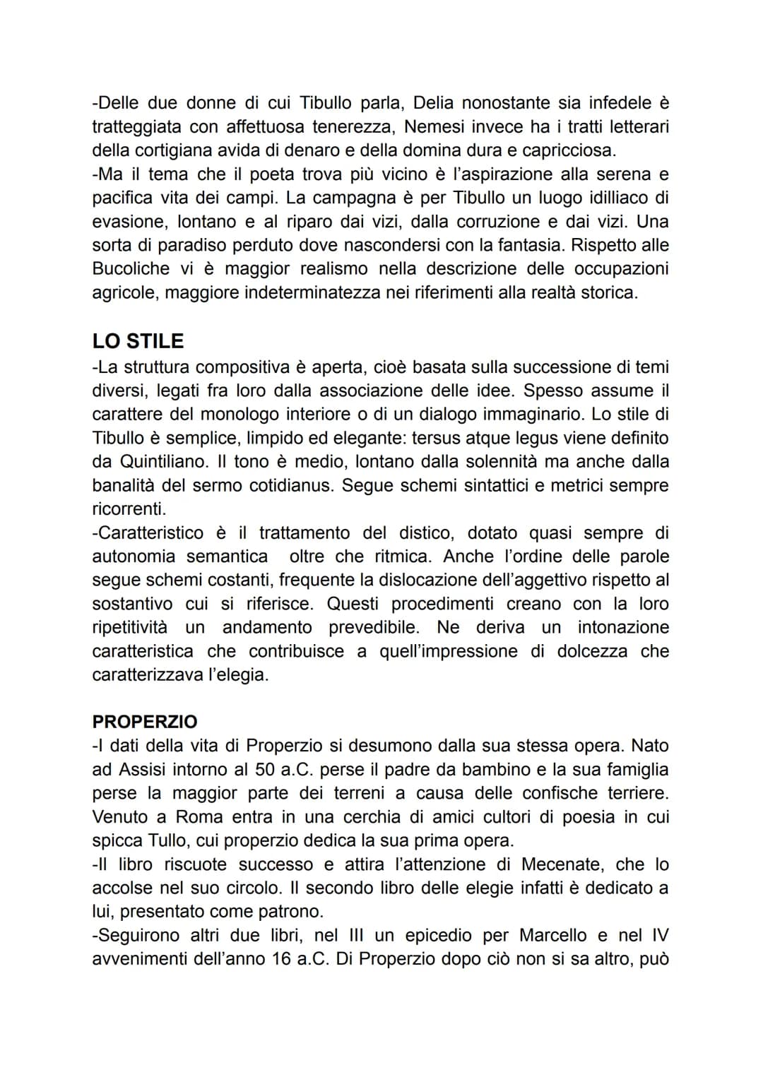 L'ELEGIA
-L'elegia è un genere lirico di origine greca caratterizzato dall'uso del
distico "elegiaco", formato da un esametro e un pentametr