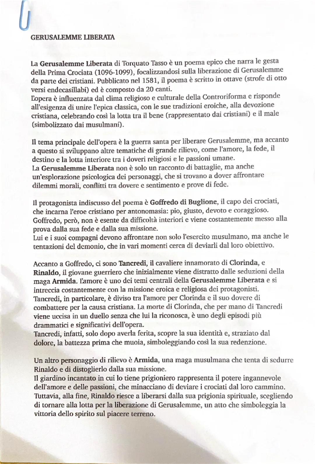 # Vita di Torquato Tasso rior

Torquato Tasso nacque l'11 marzo 1544 a Sorrento, in una famiglia nobile di origini
bergamasche. Suo padre Be