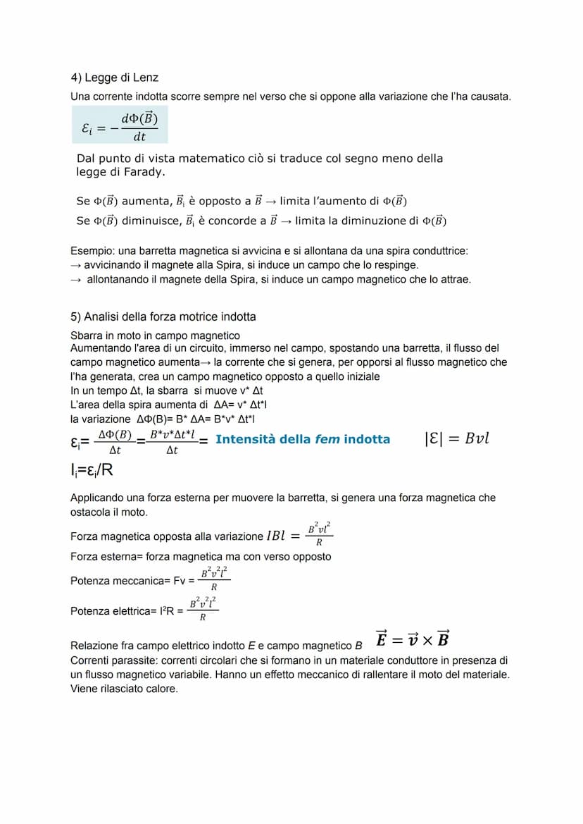 INDUZIONE ELETTROMAGNETICA
1)La forza elettromotrice indotta
Esperienze di Faraday (e Henry)
PRIMA ESPERIENZA DI FARADAY= si utilizzano due 
