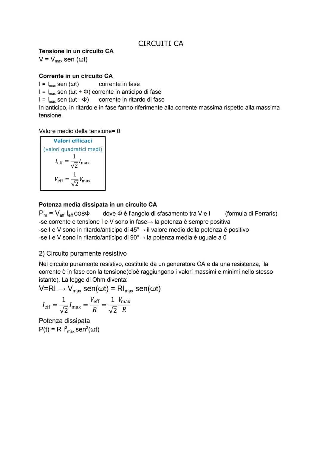 INDUZIONE ELETTROMAGNETICA
1)La forza elettromotrice indotta
Esperienze di Faraday (e Henry)
PRIMA ESPERIENZA DI FARADAY= si utilizzano due 