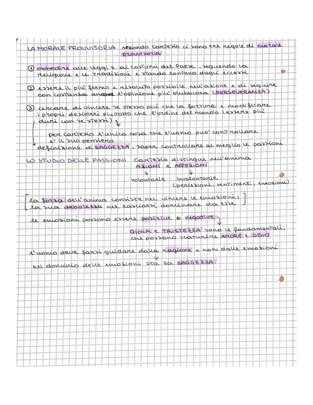 O
Cartesio
rappresenta un ponte tra il Rinascimento e l'Età moderna
padre del razionalismo d
Tragione = principale organo di verita
educato 