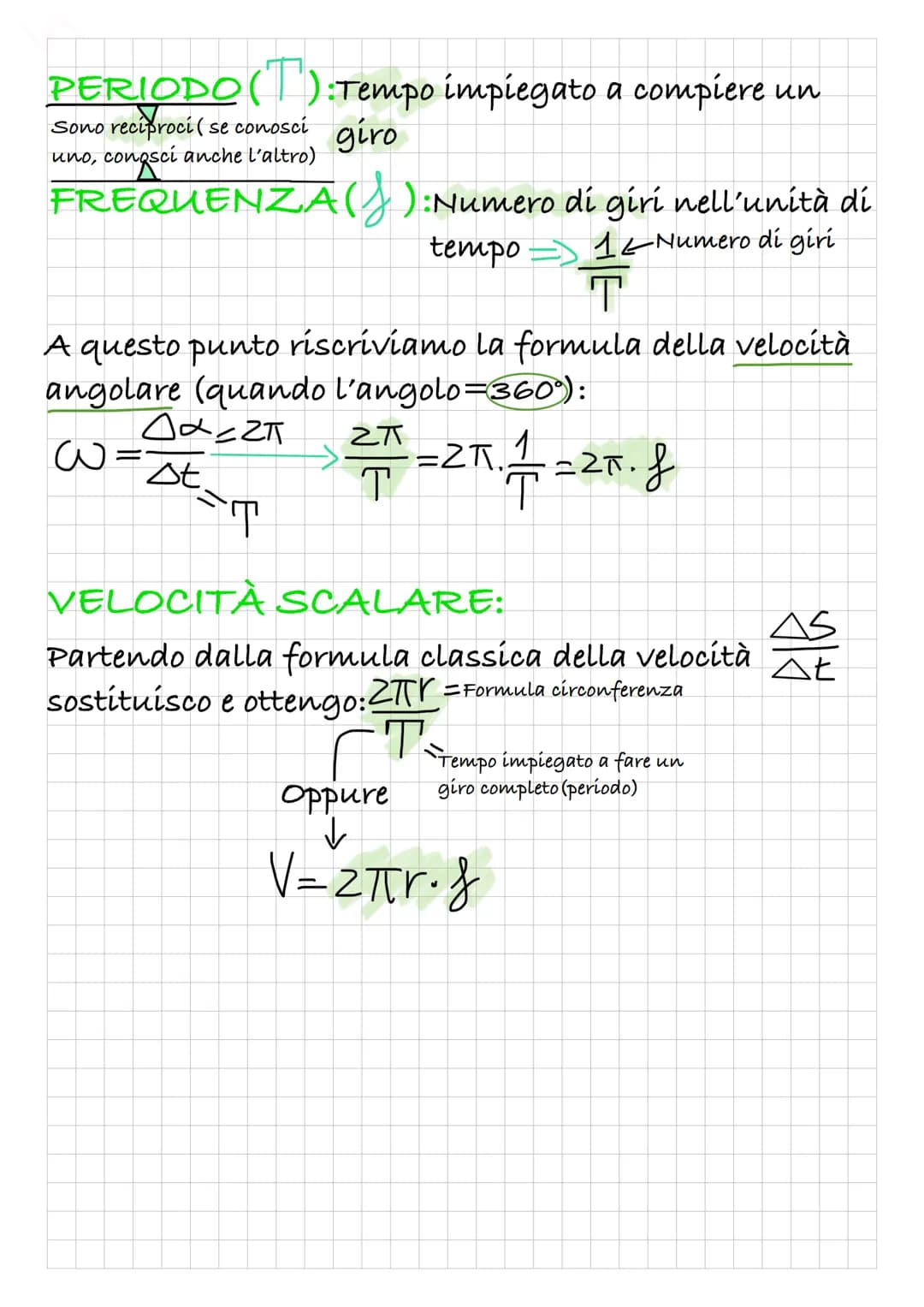 Moto Circolare
V
La velocità:
-é tangente
alla circonferenza
-il modulo é
costante
Ò
un altro modo di calcolare l'angolo, oltre ai º, é il
r