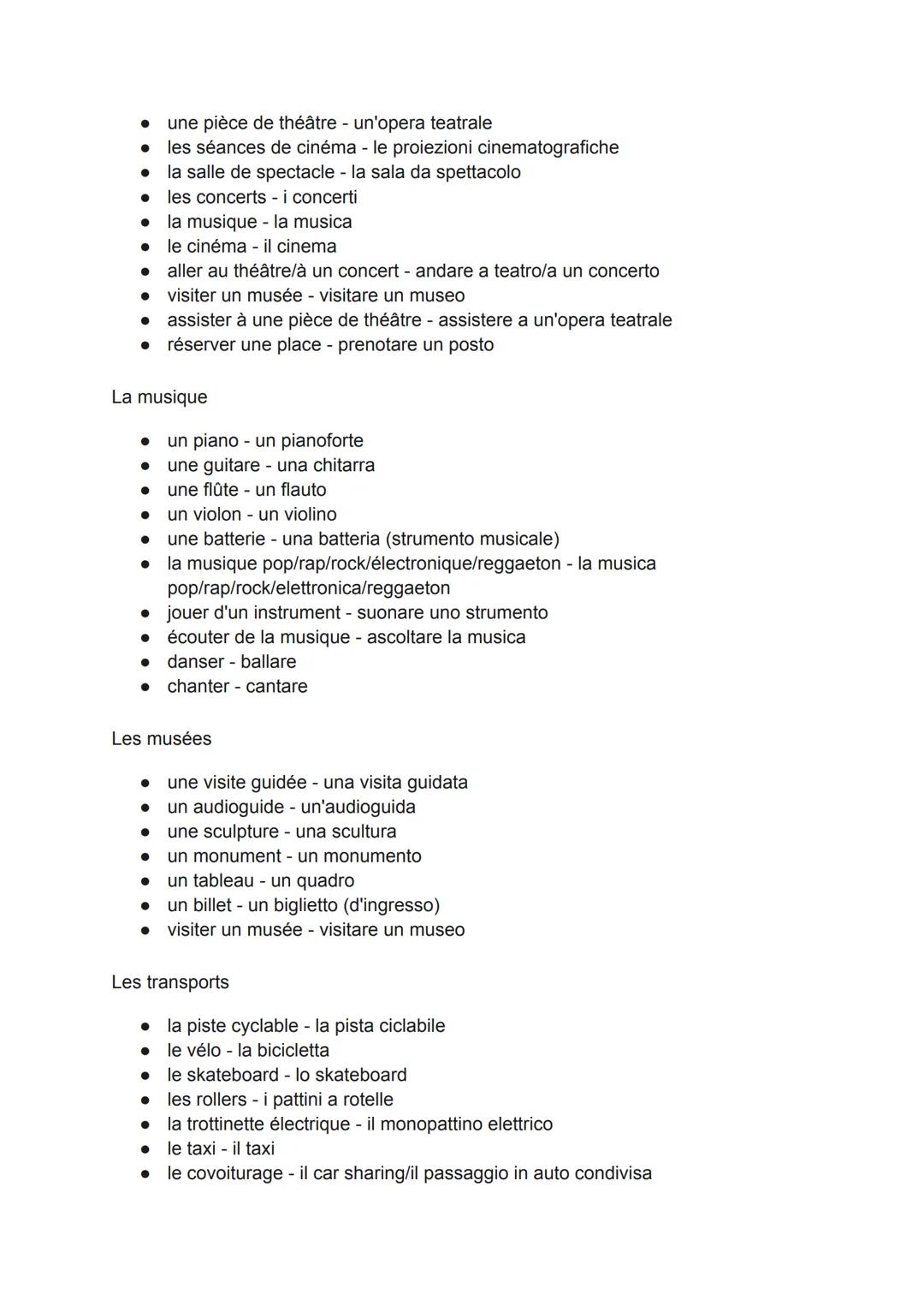 La famille
les parents - i genitori
la mère - la madre
le père - il padre
le frère - il fratello
la soeur - la sorella
les grands parents - 