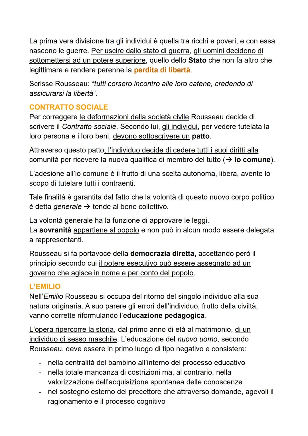 # Jean-Jacques Rousseau

Rousseau nasce a Ginevra nel 1712 e, in seguito alla
morte della madre e di quella del padre, all'età di 10
anni vi
