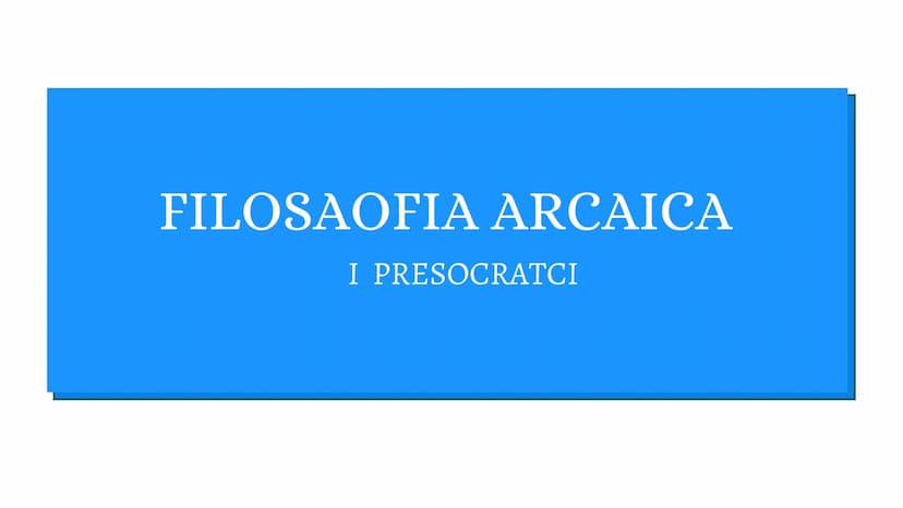 FILOSOFIA
l'amore per la sapienza TALIA
NASCITA DELLA FILOSOFIA
to
Cuma
Napoli Paestum Taranto
Metaponto
Sibari Otranto
Crotone
era Messina 