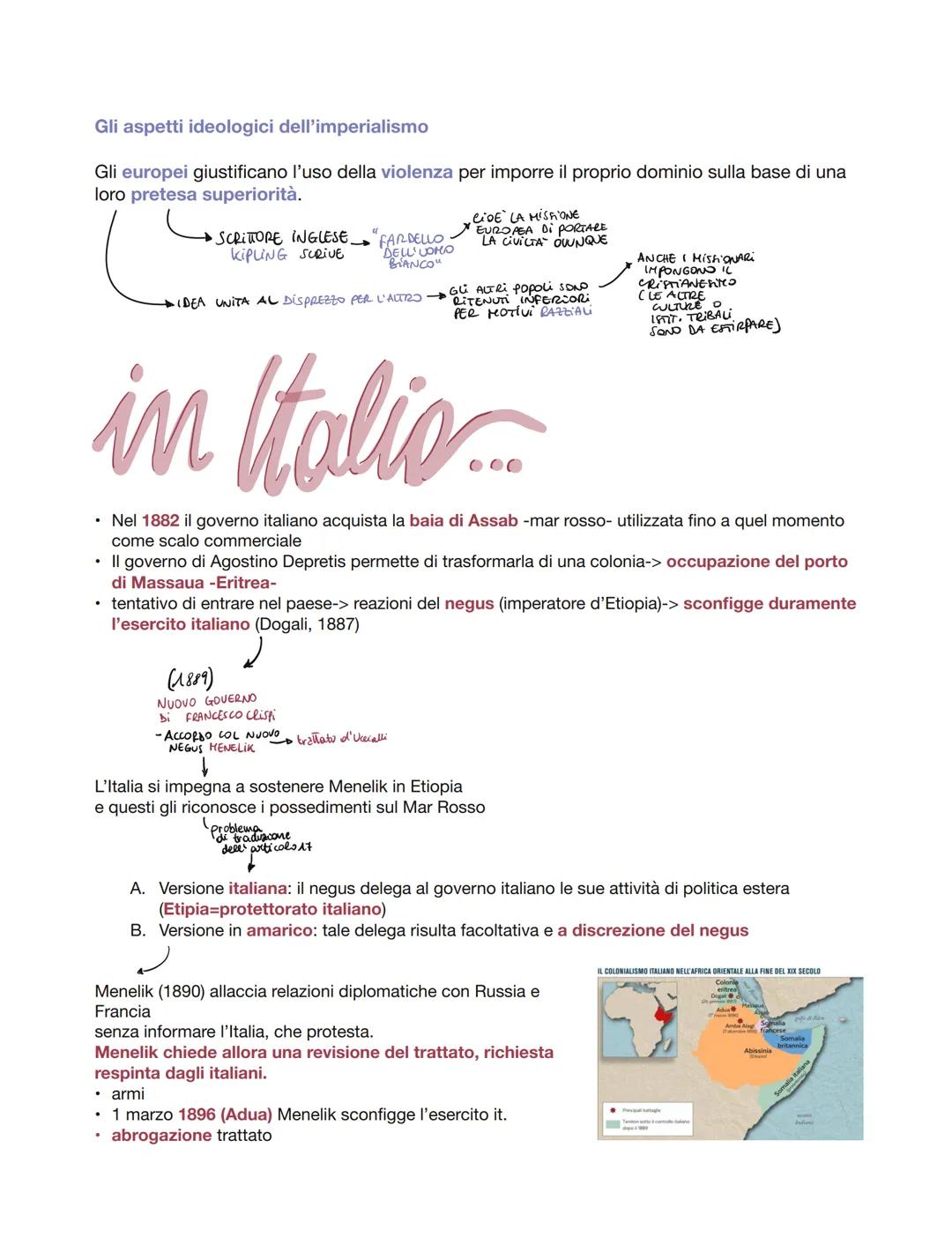 Imperialismo
Età dell'imperialismo
L'età che va dagli ultimi anni 30 dell'800 fino allo scoppio della Prima Guerra Mondiale.
È un'età caratt