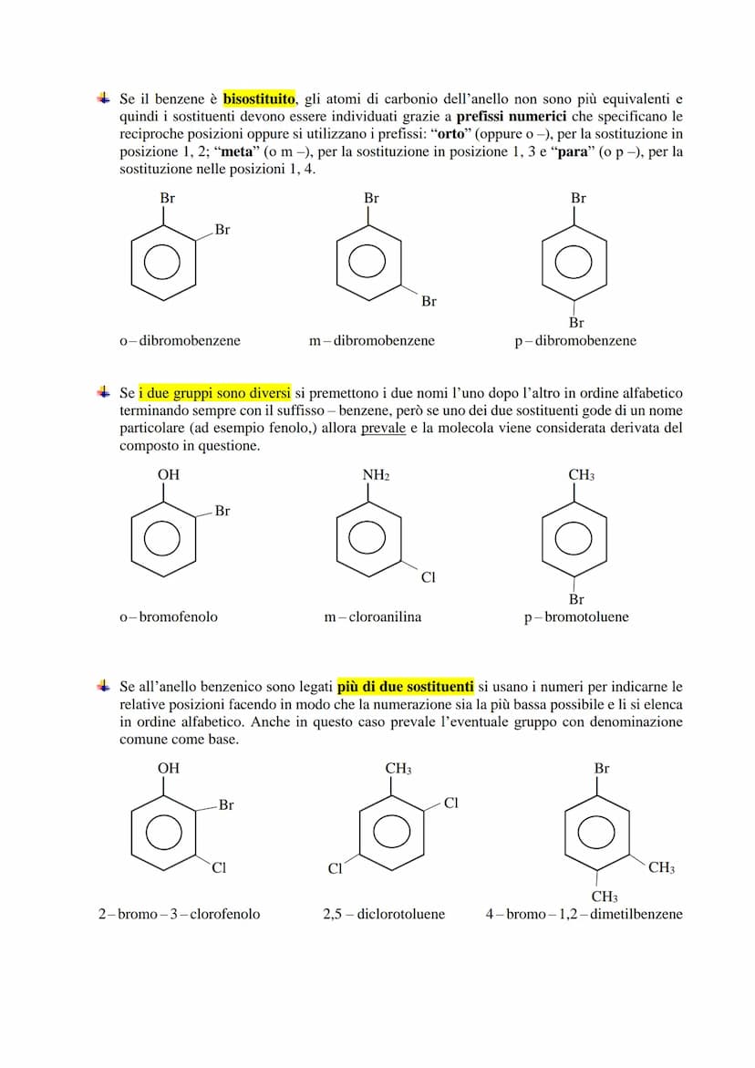 Il benzene, C6H6, è il capostipite di una ampia classe di idrocarburi, eccezionalmente stabili, detti
"aromatici". Il nome è dovuto al carat