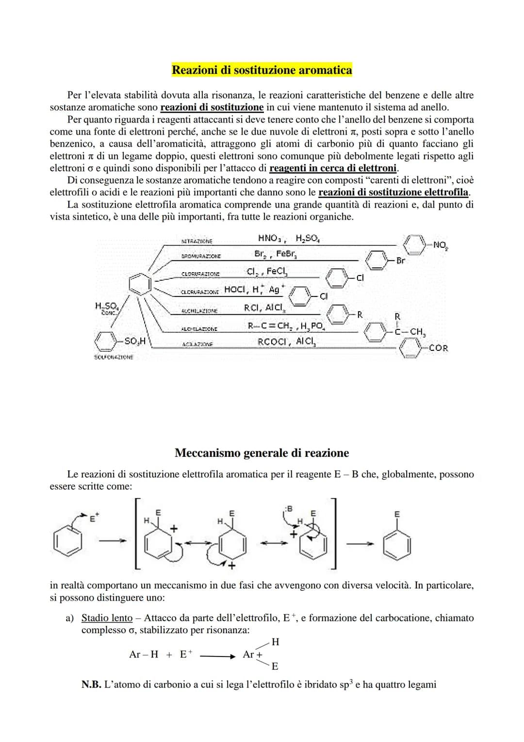 Il benzene, C6H6, è il capostipite di una ampia classe di idrocarburi, eccezionalmente stabili, detti
"aromatici". Il nome è dovuto al carat