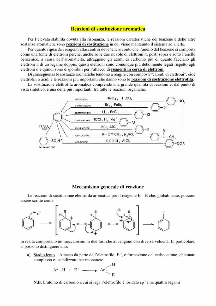 Il benzene, C6H6, è il capostipite di una ampia classe di idrocarburi, eccezionalmente stabili, detti
"aromatici". Il nome è dovuto al carat