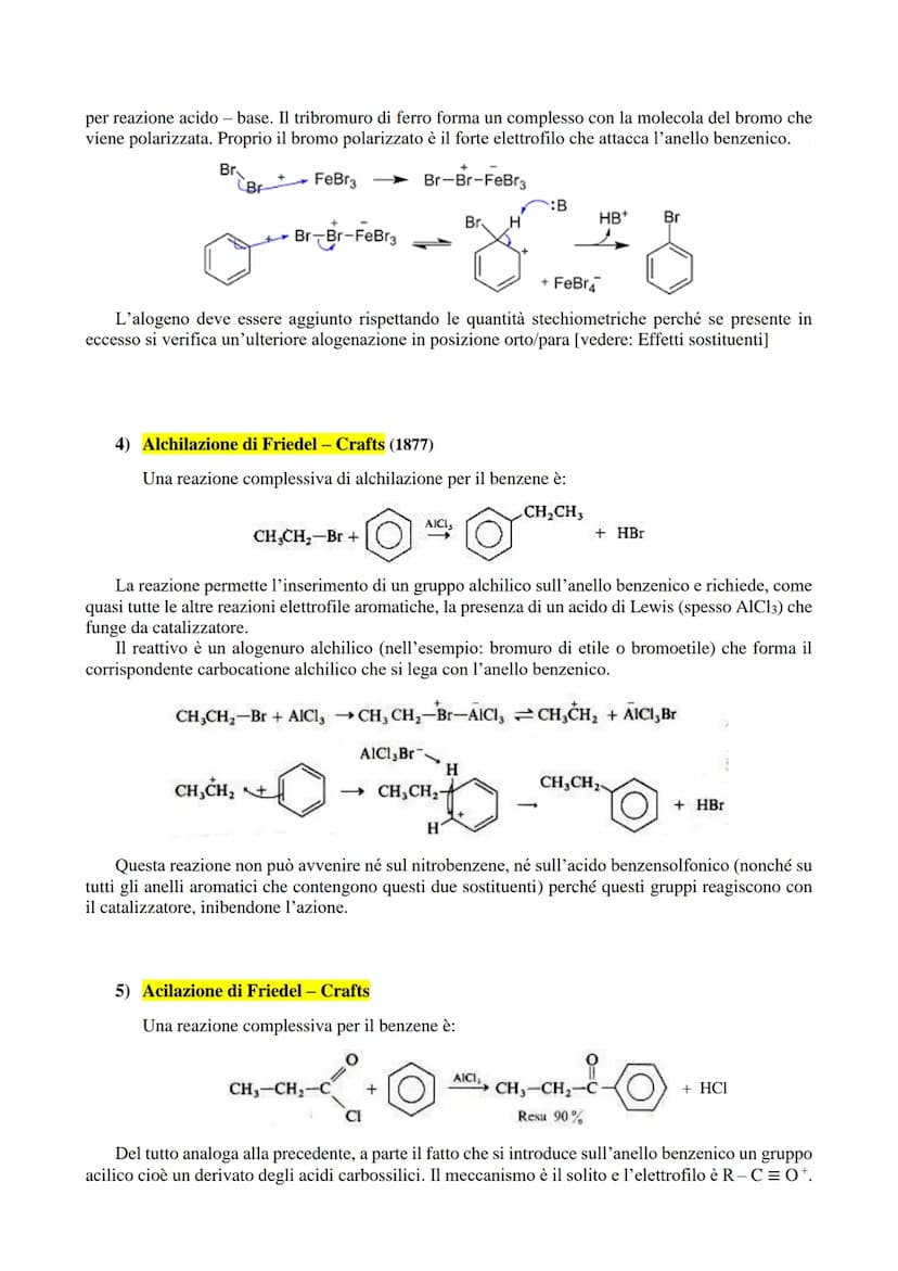 Il benzene, C6H6, è il capostipite di una ampia classe di idrocarburi, eccezionalmente stabili, detti
"aromatici". Il nome è dovuto al carat