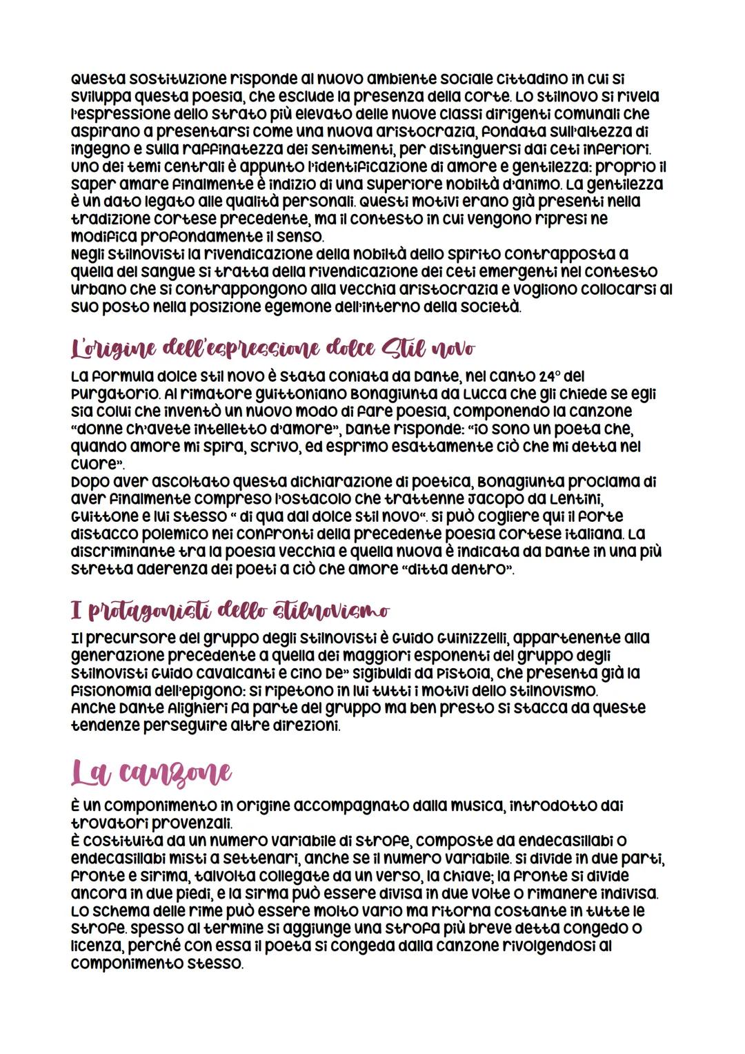La poesia dell'età comunale
I rimatori toscani di transizione
Il modello della poesia siciliana acquistò grande prestigio e trovò diffusione