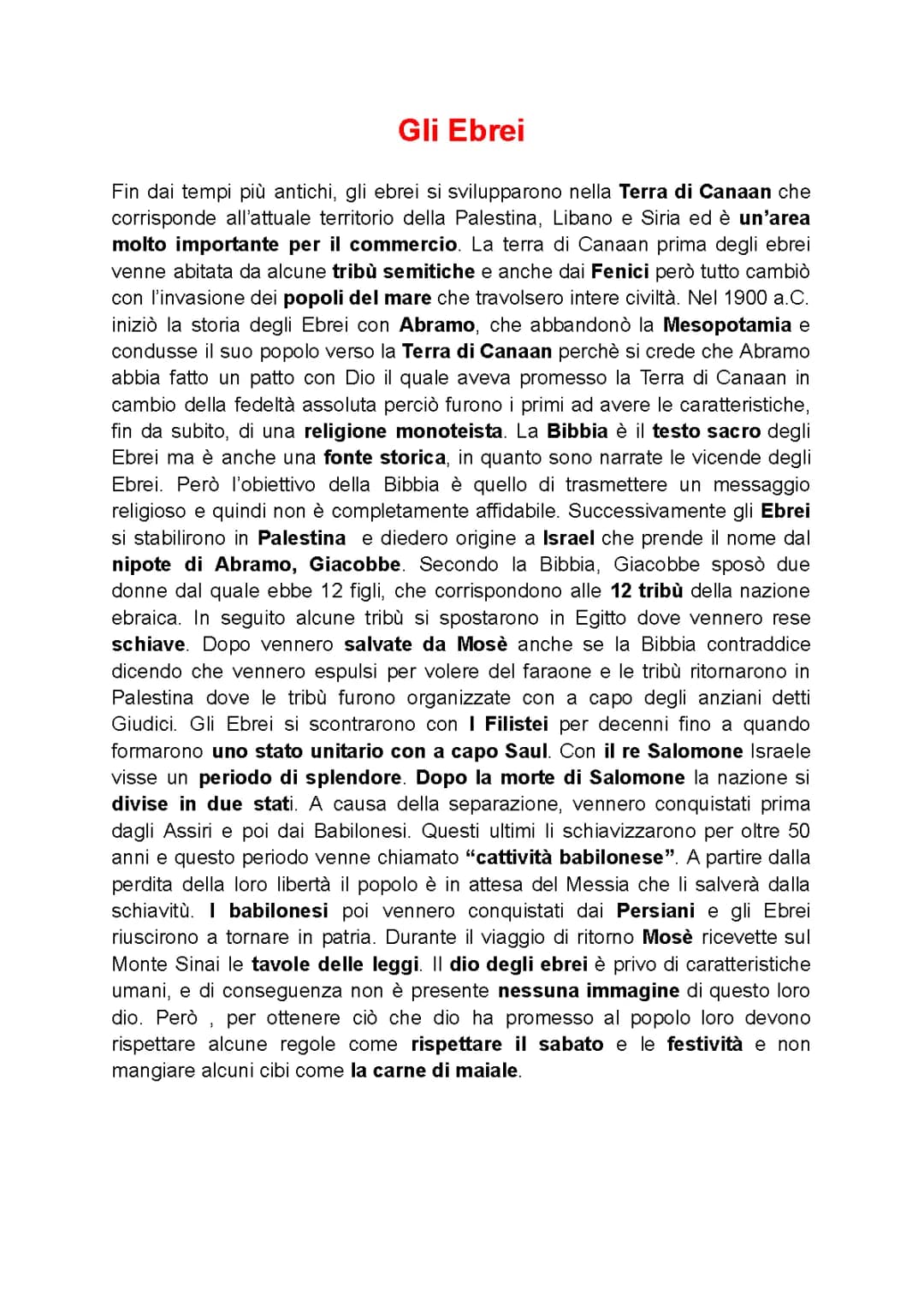 Gli Ebrei