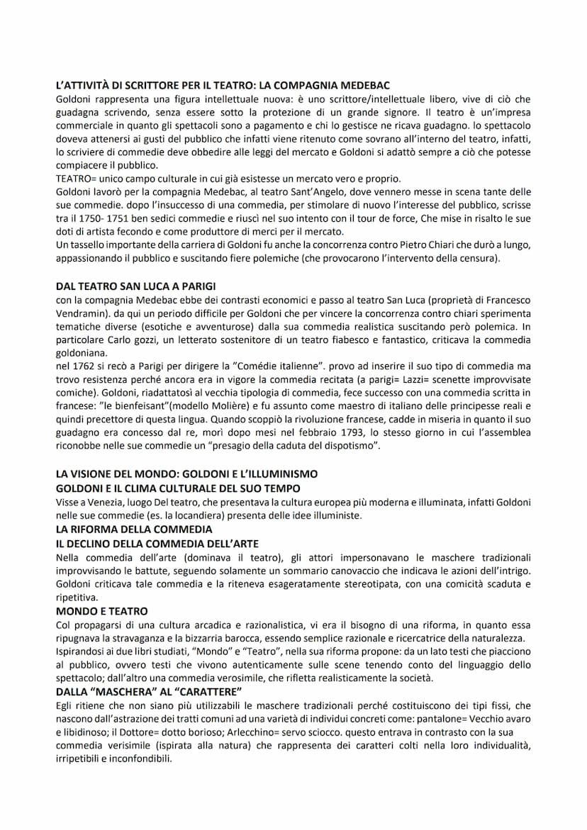 IL SEICENTO E GALILEO, GOLDONI, PARINI
Il cortigiano si trasforma gradualmente nel "segretario" del principe, esecutore della sua volontà e 