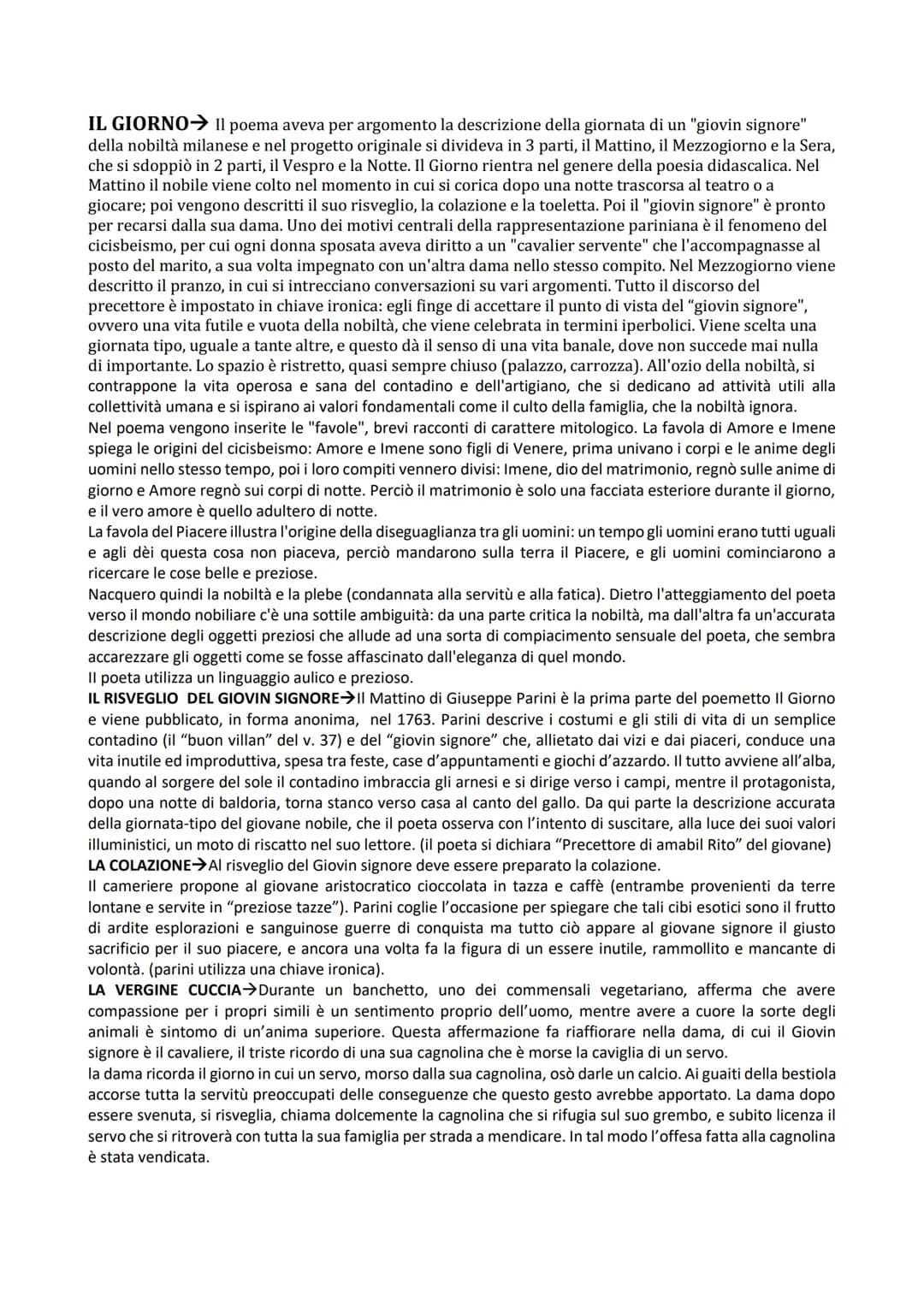 IL SEICENTO E GALILEO, GOLDONI, PARINI
Il cortigiano si trasforma gradualmente nel "segretario" del principe, esecutore della sua volontà e 