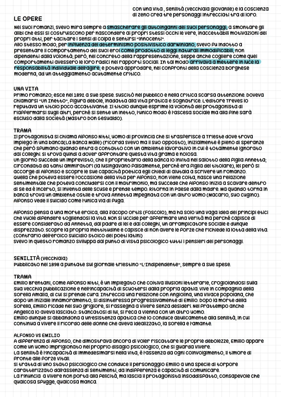 00AEC2
# Italo Svevo
(vero nome Ettore schmitz)
•La storia di Italo svevo è singolare, è una delle
Figure che ci consentono di interpretare 
