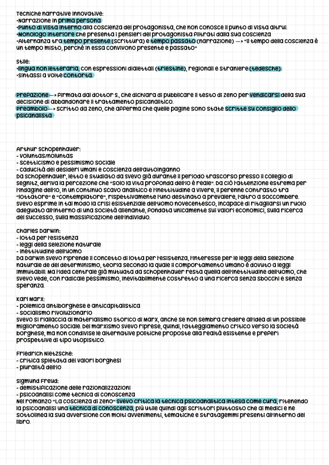 00AEC2
# Italo Svevo
(vero nome Ettore schmitz)
•La storia di Italo svevo è singolare, è una delle
Figure che ci consentono di interpretare 