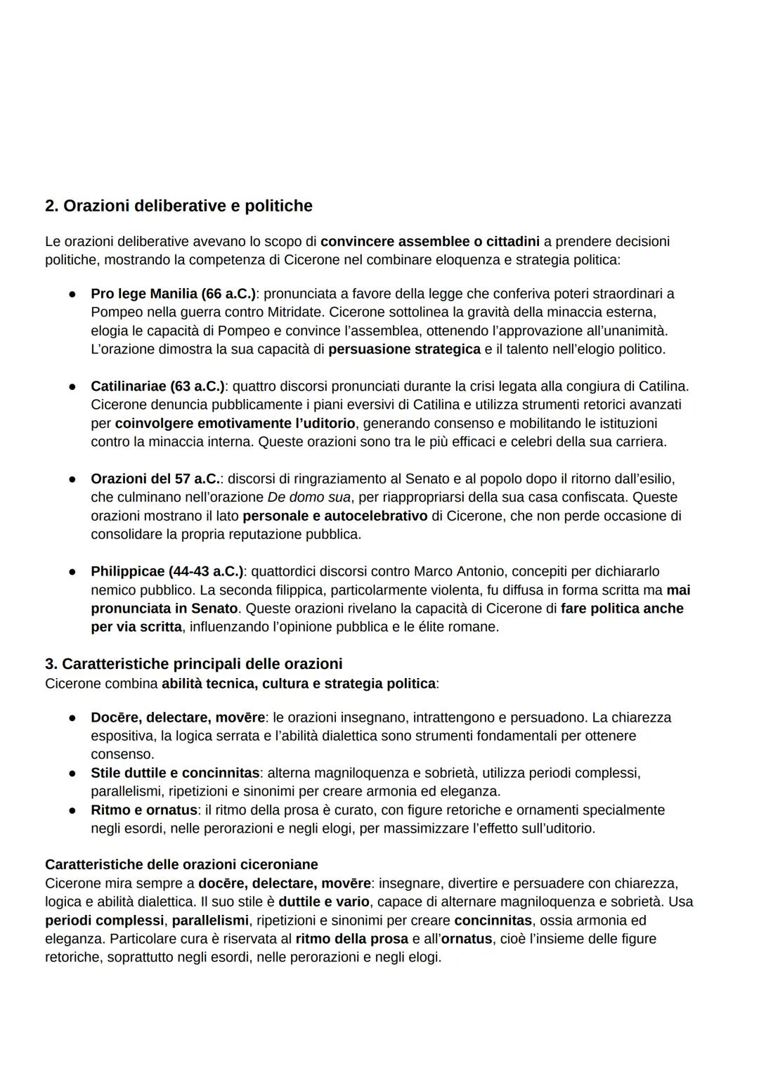 # 1. La vita di un uomo, di un oratore, di un intellettuale - CAP 1 (PAG 327-331)

Dai primi anni alla congiura di Catilina (106-62 a.C.)

O