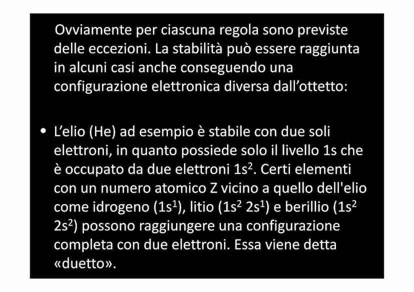 I LEGAMI CHIMICI In natura è molto improbabile trovare atomi isolati, a eccezione dei
gas nobili. La maggior parte degli atomi infatti si tr