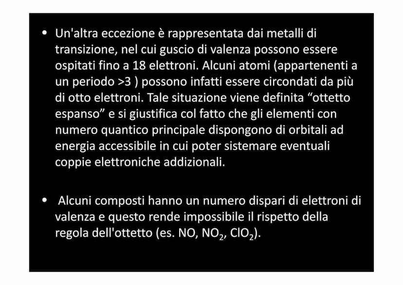 I LEGAMI CHIMICI In natura è molto improbabile trovare atomi isolati, a eccezione dei
gas nobili. La maggior parte degli atomi infatti si tr