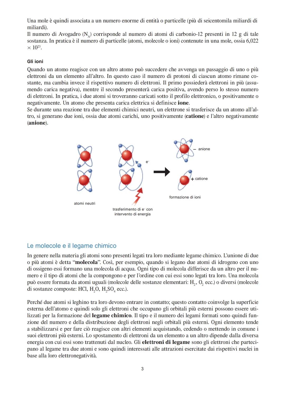 La Chimica generale in breve
La chimica è quella parte della scienza che studia la struttura, le proprietà e le trasformazioni della
materia