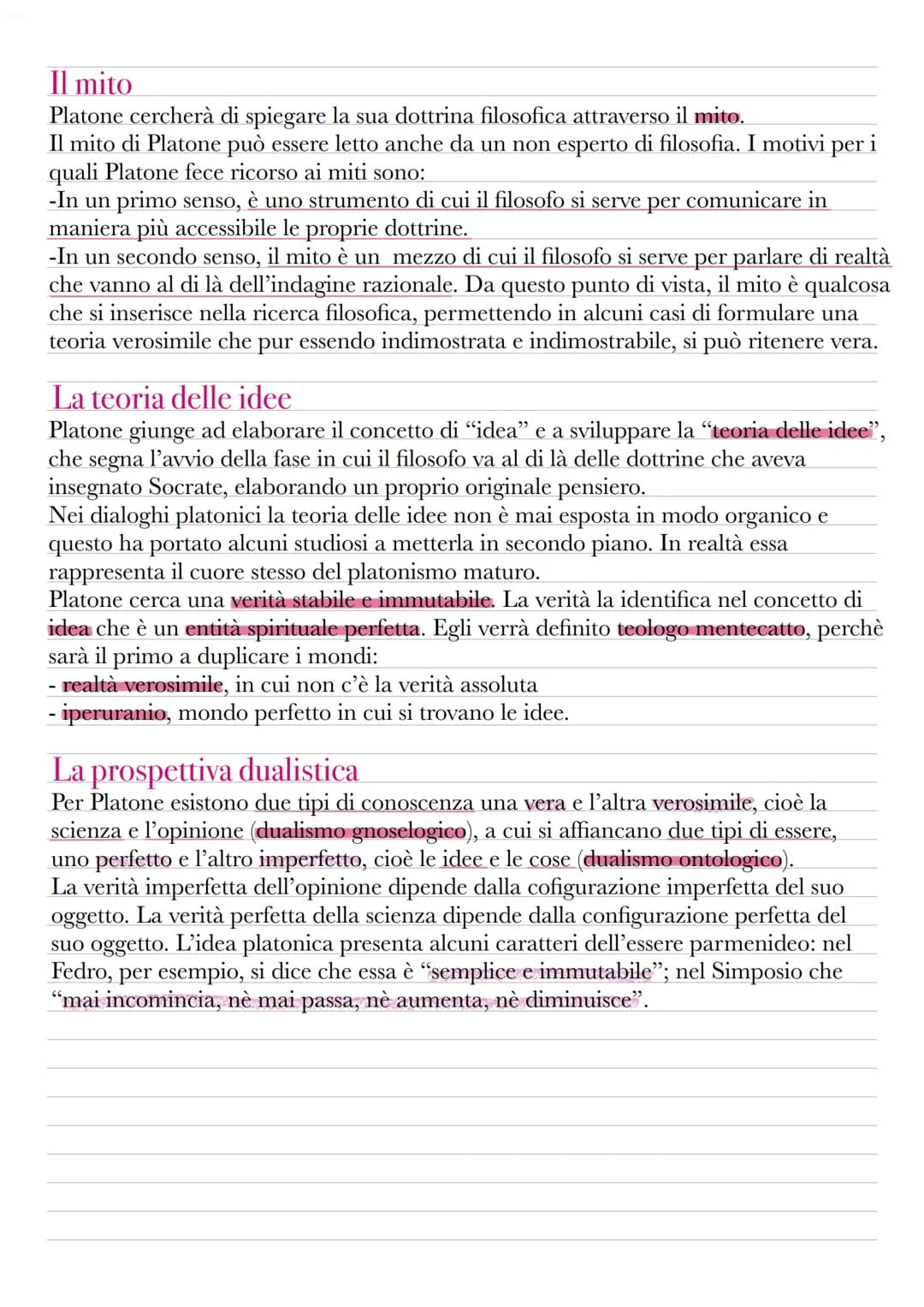 Platone
35 dialoghi e letere
10
-Platone è il discepolo di Socrate
-Uno tra i più grandi filosofi occidentali
La filosofia di Platone partir