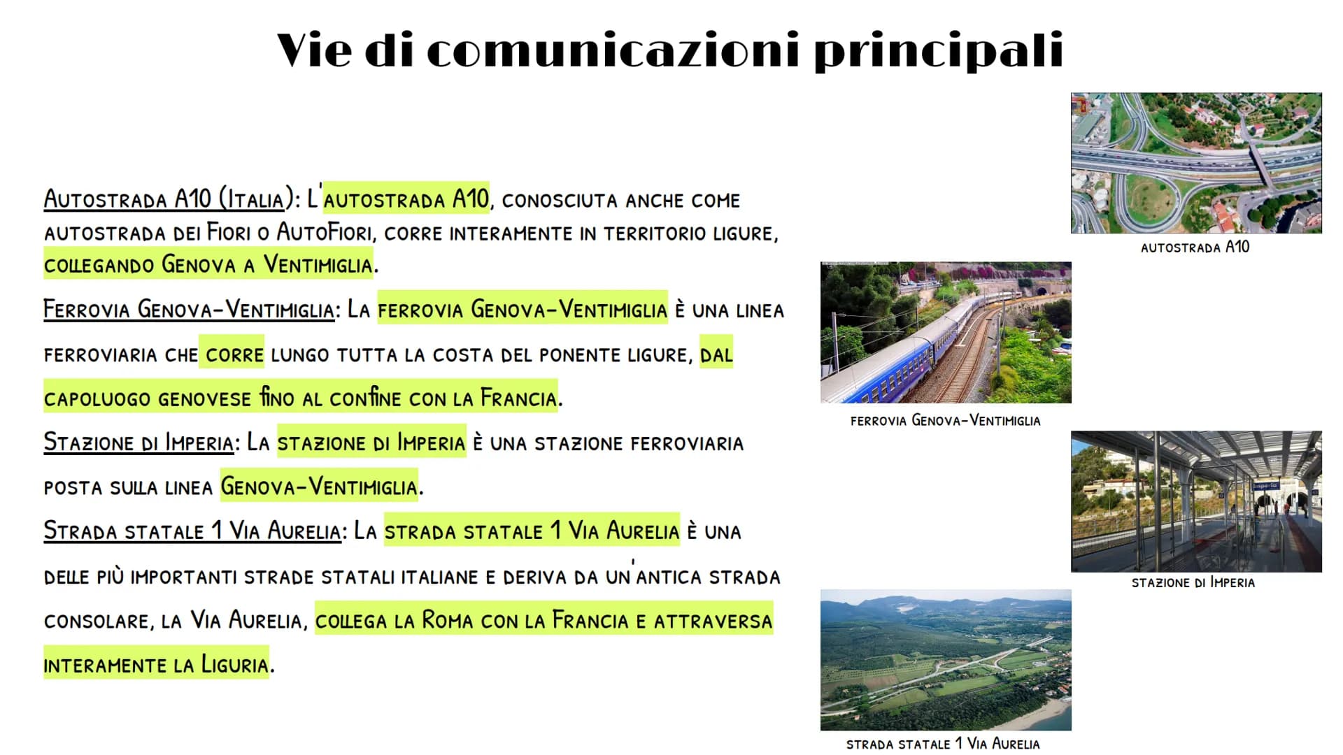 
<p>La Liguria è una regione amministrativa dell'Italia settentrionale. Confinante con la Francia a ovest, con il Piemonte e l'Emilia-Romagn