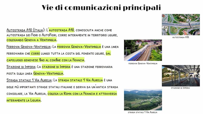 
<p>La Liguria è una regione amministrativa dell'Italia settentrionale. Confinante con la Francia a ovest, con il Piemonte e l'Emilia-Romagn