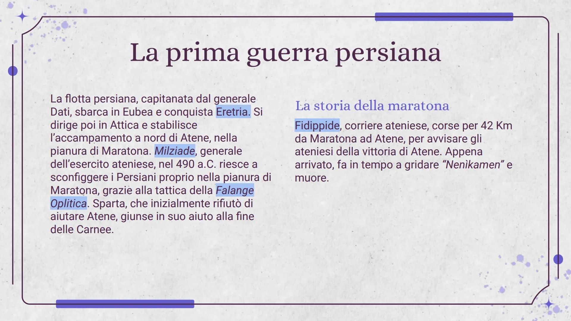 Guerre Persiane: Riassunto, Schemi e Battaglie Importanti