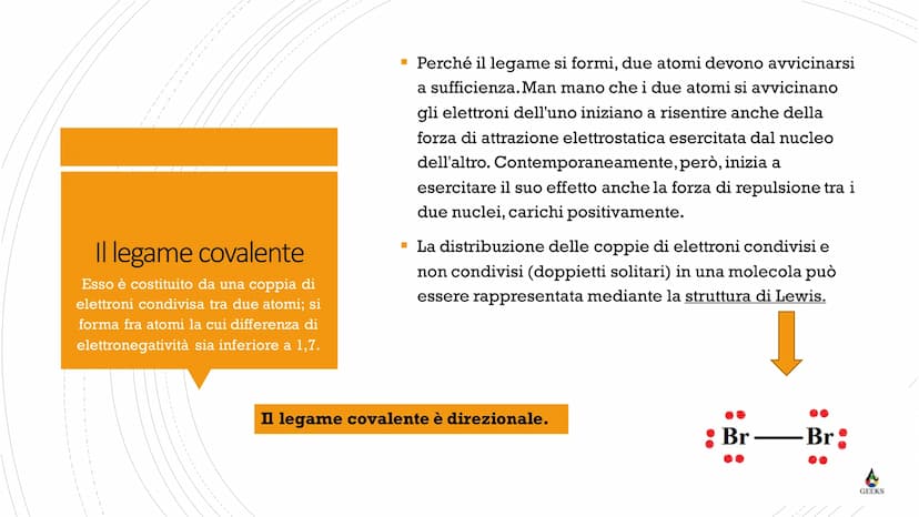 I LEGAMI CHIMICI
Solo i gas nobili si trovano in natura allo stato monoatomico. Gli altri atomi isolati
sono instabili e tendono a legarsi t