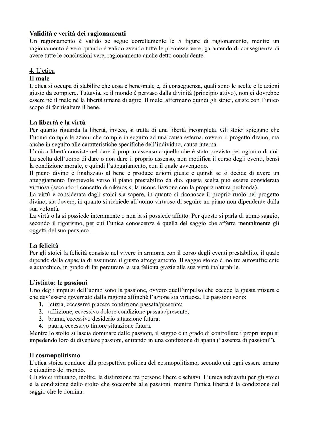 Lo stoicismo
1. Nascita stoicismo e fasi
La fondazione della scuola
Da Cizio, giunge ad Atene il 30enne Zenone che fonda la sua scuola filos
