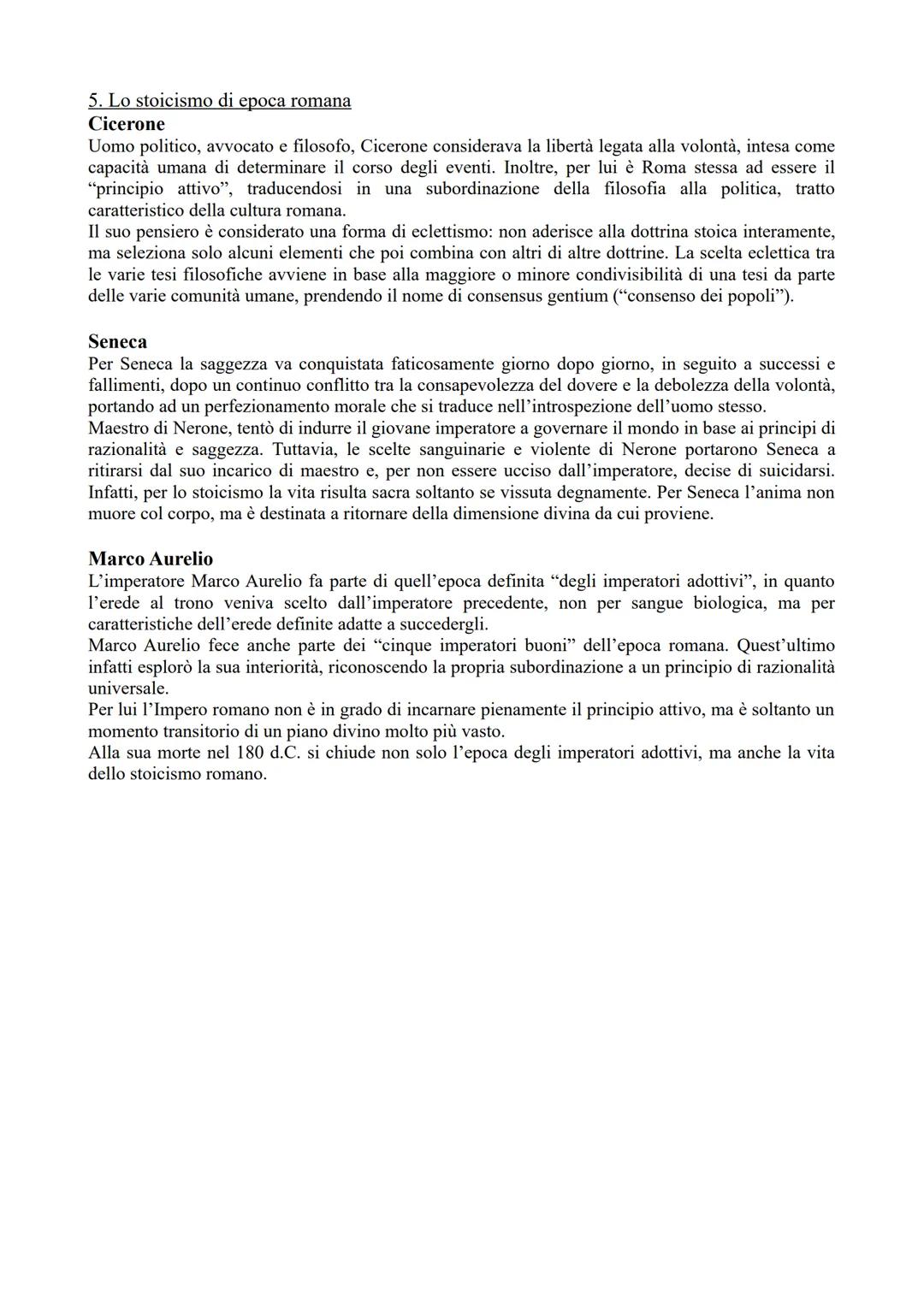 Lo stoicismo
1. Nascita stoicismo e fasi
La fondazione della scuola
Da Cizio, giunge ad Atene il 30enne Zenone che fonda la sua scuola filos
