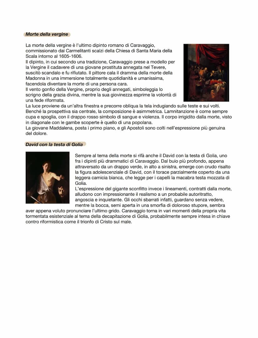 Vita
سمتهم مسمسم
BACCO
Michelangelo Merisi, meglio noto come Caravaggio dal borgo originario di
famiglia, è il padre del naturalismo di eta 