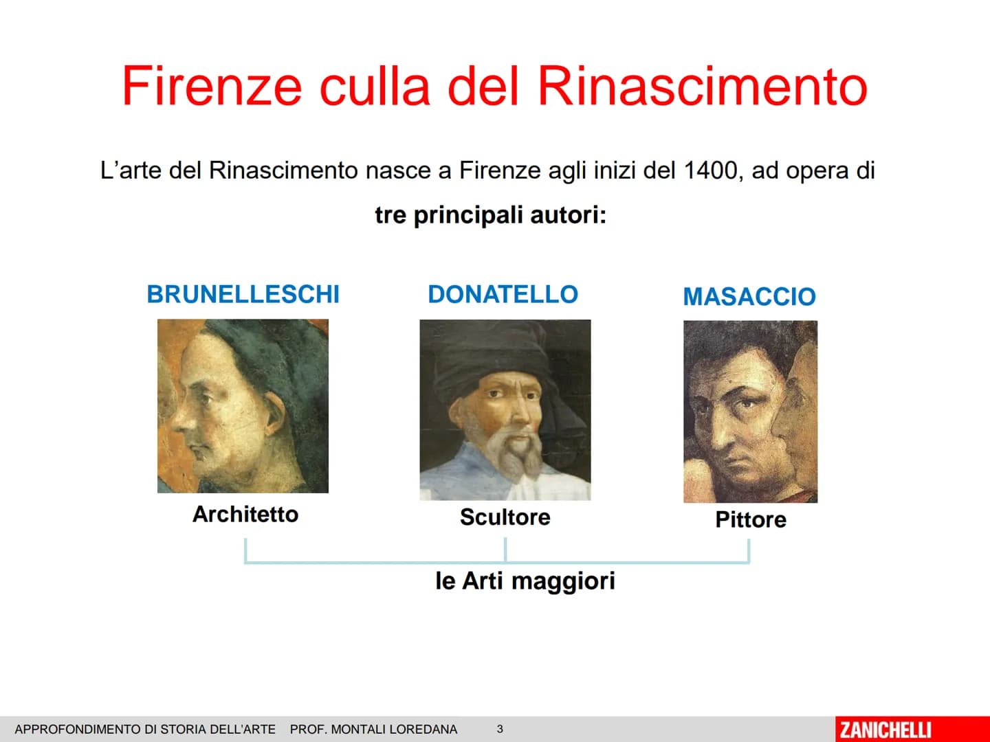Unità 8/1
Il Primo
Rinascimento
Emanuela Pulvirenti, Artemondo, Zanichelli editore 2018
1
ZANICHELLI II RINASCIMENTO è un movimento cultural