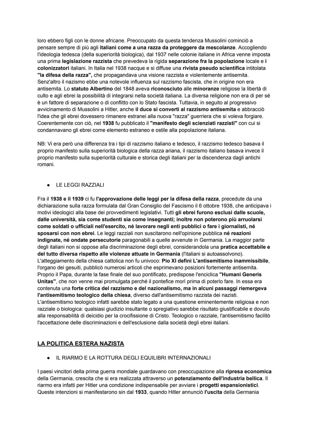 LA SECONDA GUERRA MONDIALE
LA POLITICA ESTERA FASCISTA
TRA MODERATISMO E REVISIONISMO
Dopo la marcia su Roma, Mussolini aveva bisogno di una