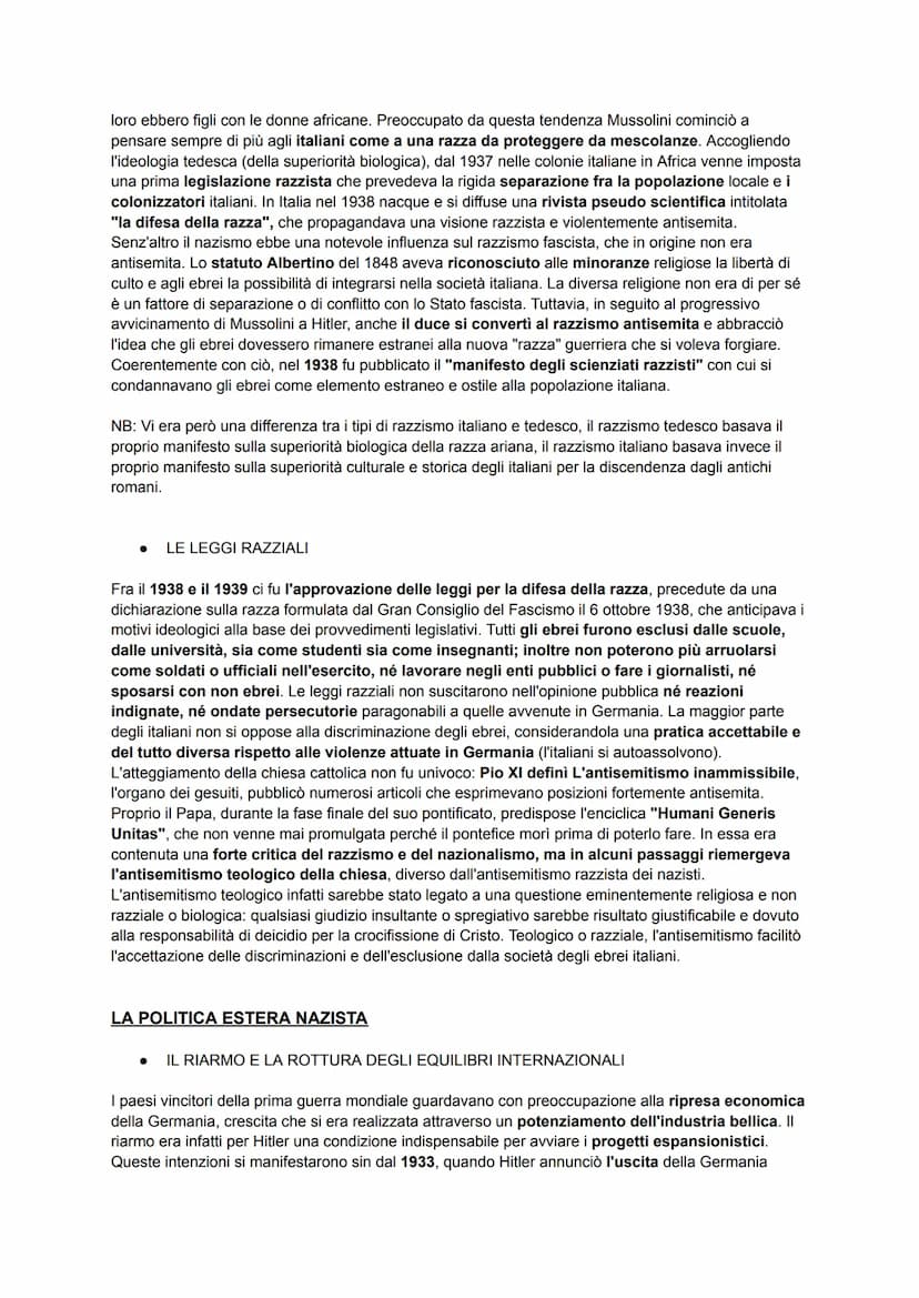 LA SECONDA GUERRA MONDIALE
LA POLITICA ESTERA FASCISTA
TRA MODERATISMO E REVISIONISMO
Dopo la marcia su Roma, Mussolini aveva bisogno di una