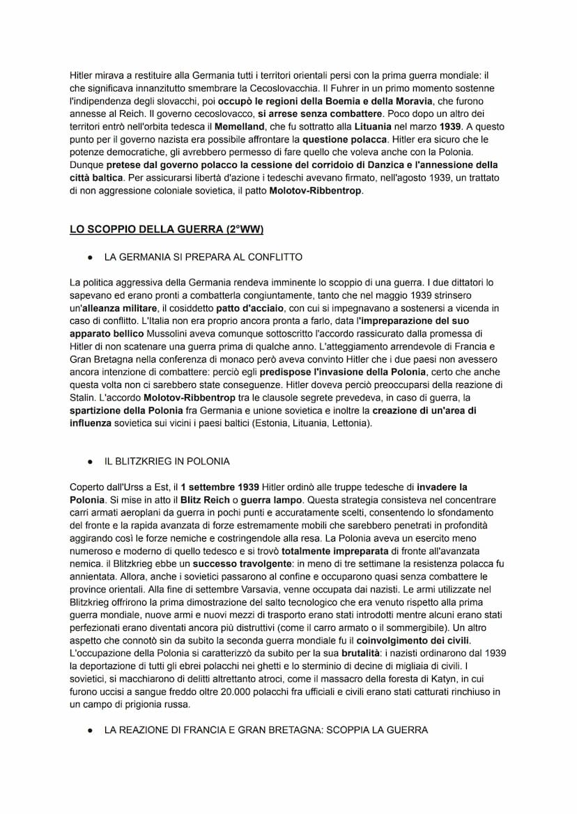 LA SECONDA GUERRA MONDIALE
LA POLITICA ESTERA FASCISTA
TRA MODERATISMO E REVISIONISMO
Dopo la marcia su Roma, Mussolini aveva bisogno di una
