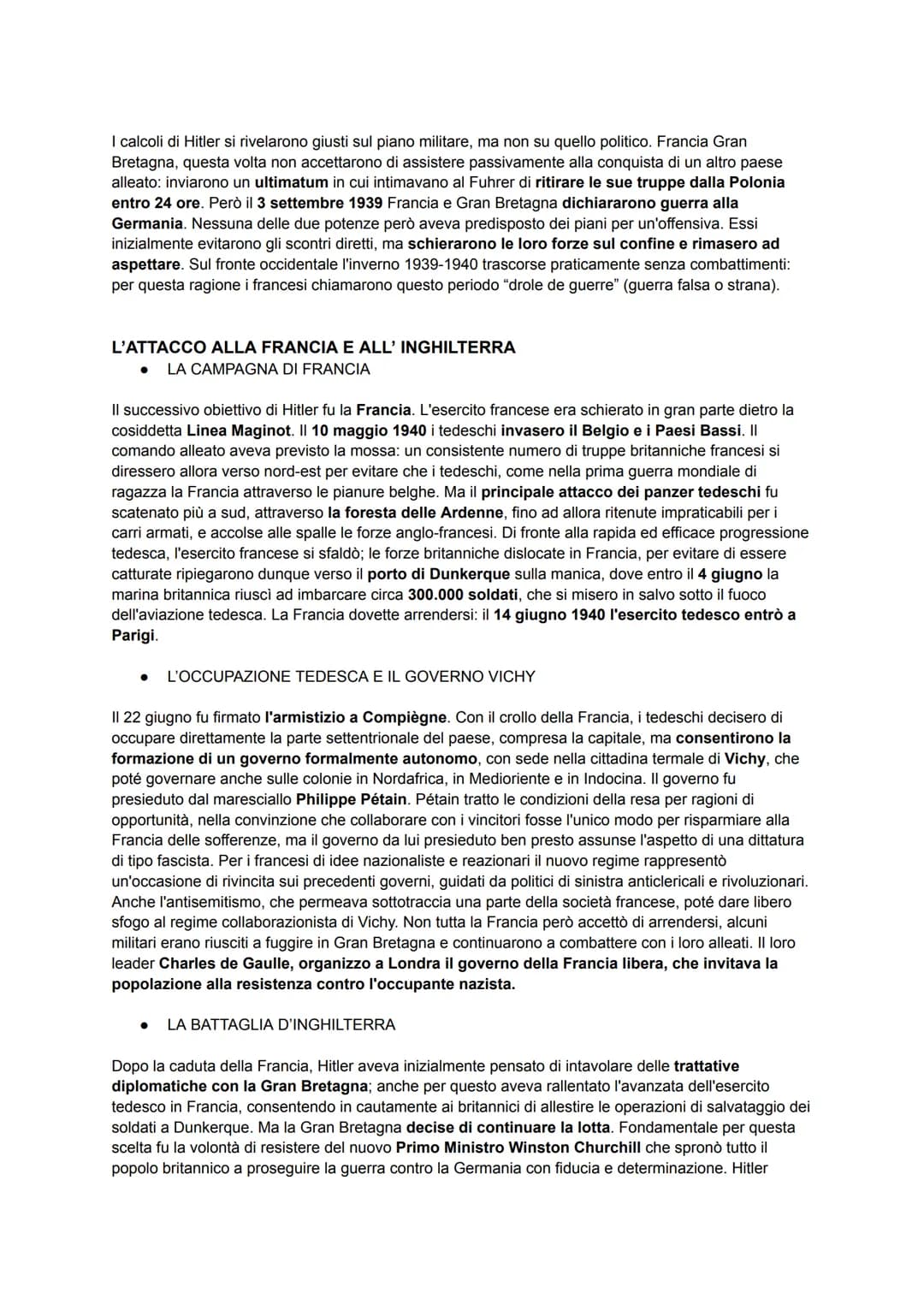 LA SECONDA GUERRA MONDIALE
LA POLITICA ESTERA FASCISTA
TRA MODERATISMO E REVISIONISMO
Dopo la marcia su Roma, Mussolini aveva bisogno di una