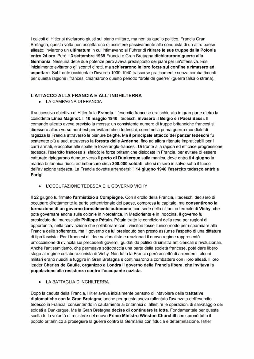 LA SECONDA GUERRA MONDIALE
LA POLITICA ESTERA FASCISTA
TRA MODERATISMO E REVISIONISMO
Dopo la marcia su Roma, Mussolini aveva bisogno di una