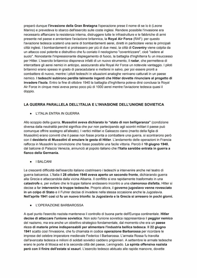 LA SECONDA GUERRA MONDIALE
LA POLITICA ESTERA FASCISTA
TRA MODERATISMO E REVISIONISMO
Dopo la marcia su Roma, Mussolini aveva bisogno di una