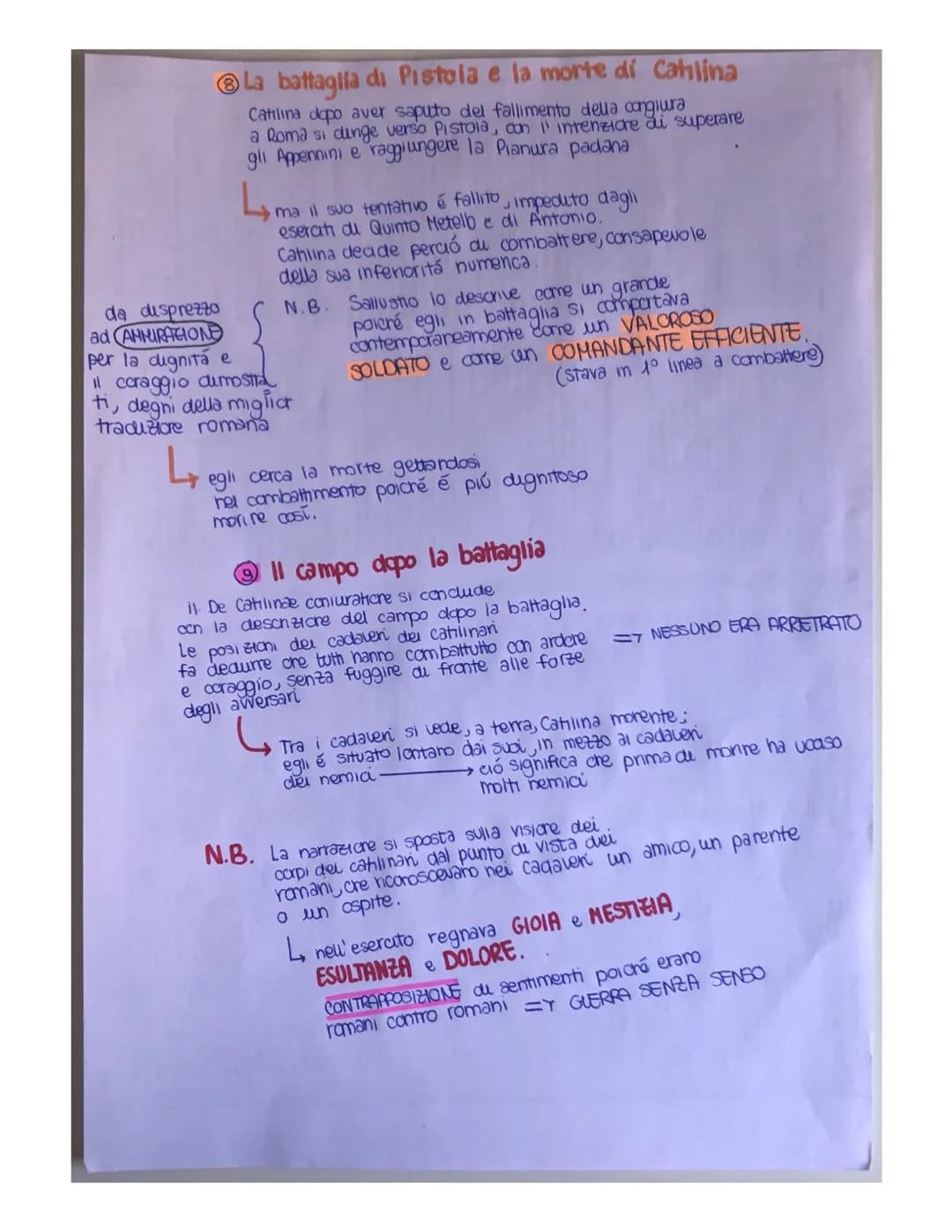 Sallustio: Vita e Opere - Appunti, PDF e Traduzioni di Latino