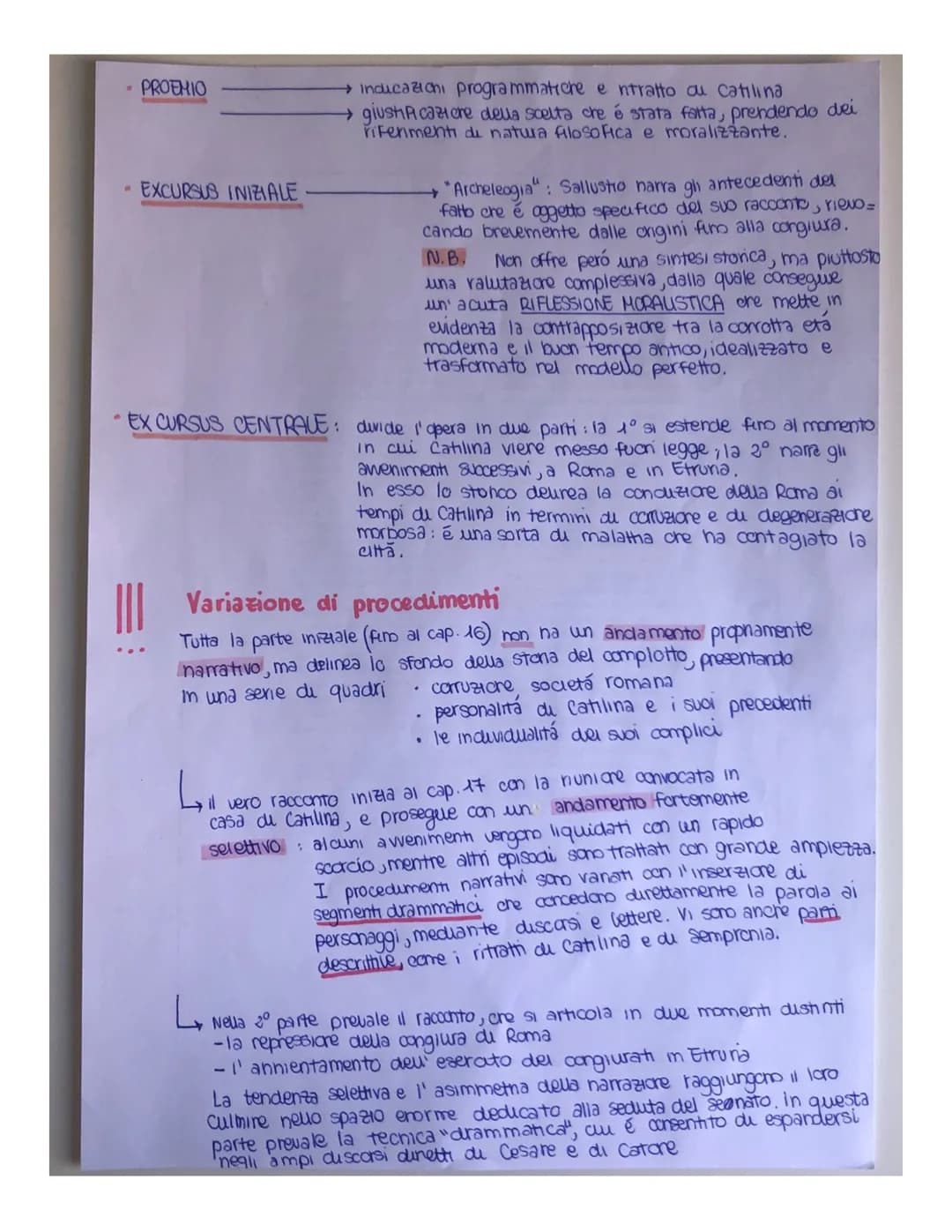 Sallustio: Vita e Opere - Appunti, PDF e Traduzioni di Latino