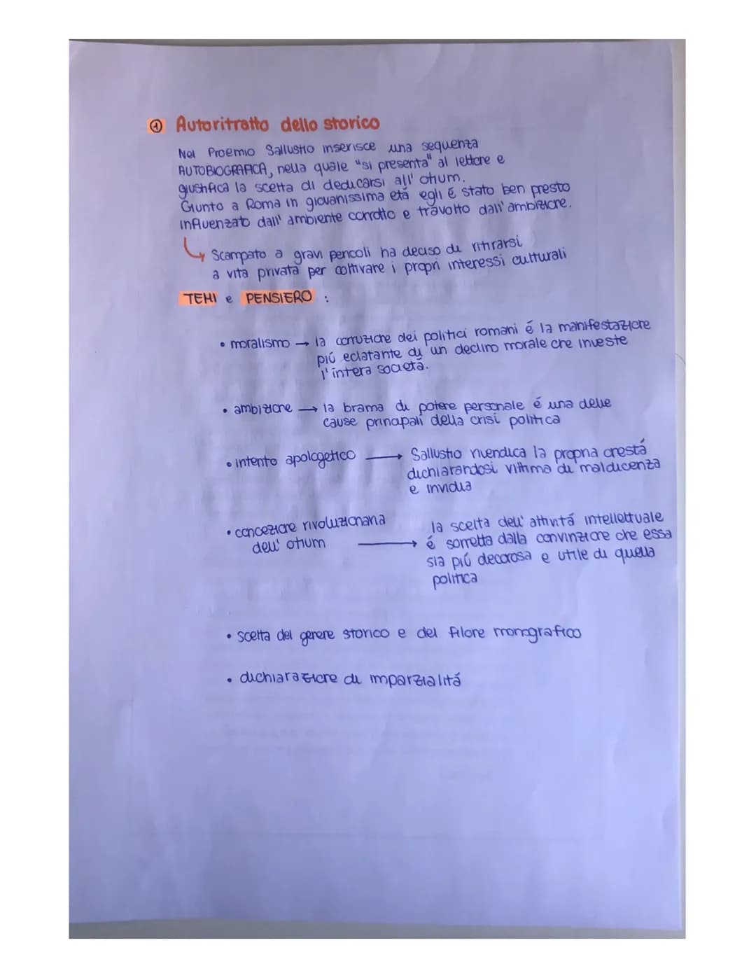 Sallustio: Vita e Opere - Appunti, PDF e Traduzioni di Latino
