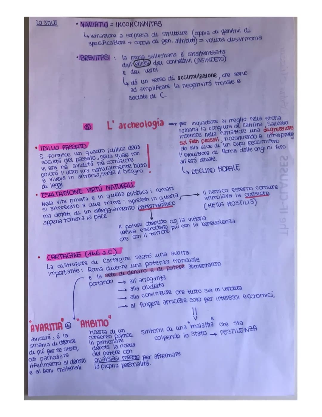 Sallustio: Vita e Opere - Appunti, PDF e Traduzioni di Latino