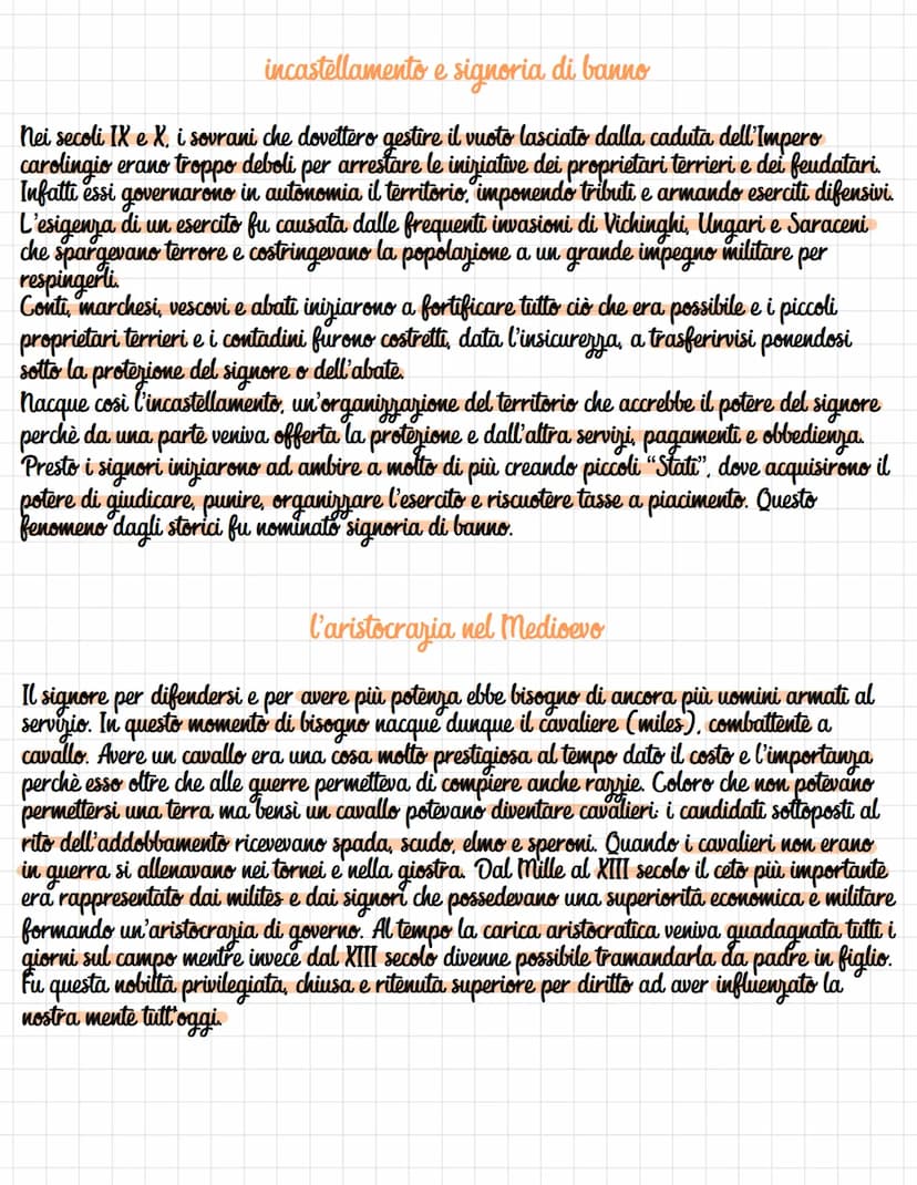(Europa alla vigilia dell'anno mille
la crisi dell'impero carolingio e l'inizio dell'età signorile
Dopo l'814 con la morte di Carlo Magno, l