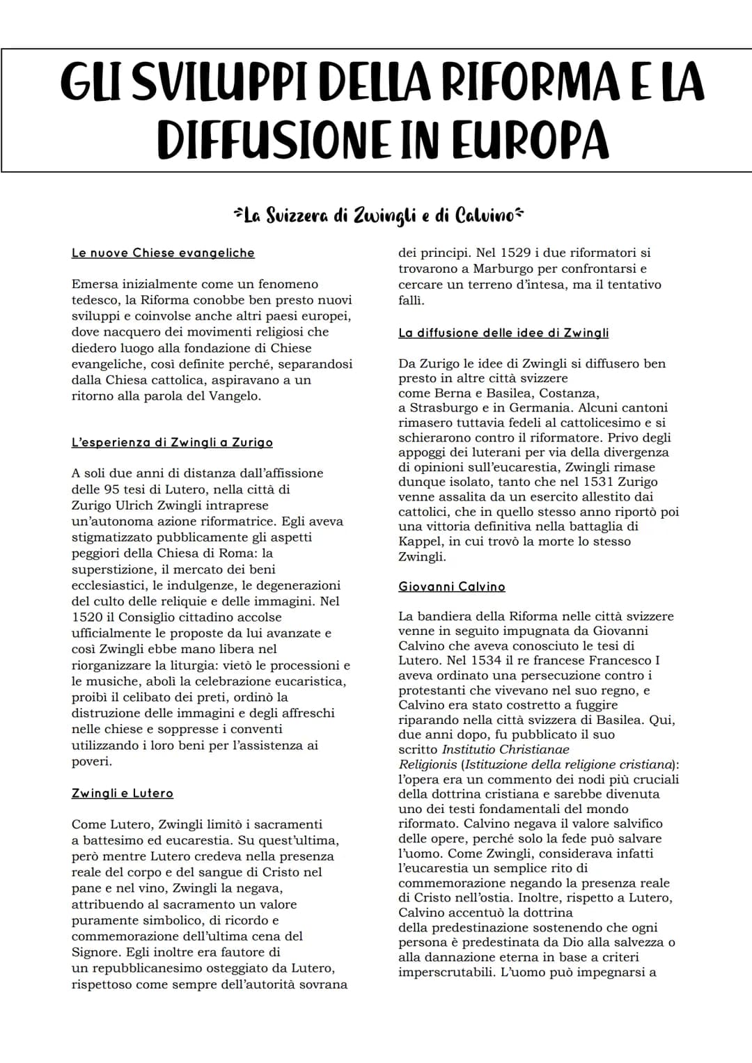 LA GERMANIA DIVISA TRA CATTOLICI E
LUTERANI
Le rivolte dei cavalieri e le guerre contadine
Il malcontento dei contadini e della piccola
nobi