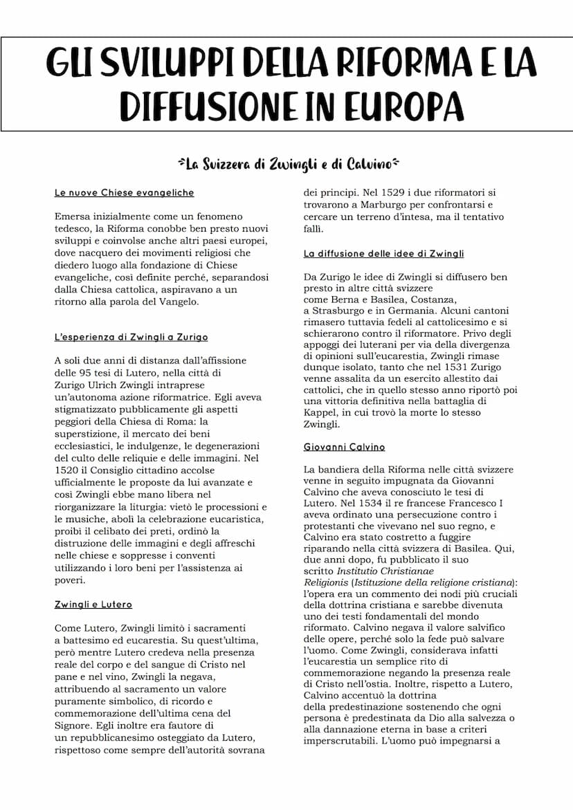 LA GERMANIA DIVISA TRA CATTOLICI E
LUTERANI
Le rivolte dei cavalieri e le guerre contadine
Il malcontento dei contadini e della piccola
nobi